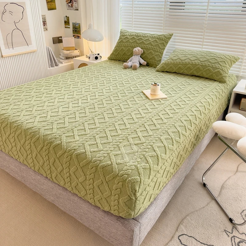 Zachte Slaapset met 2 Extra Kussenslopen Modern Ontwerp