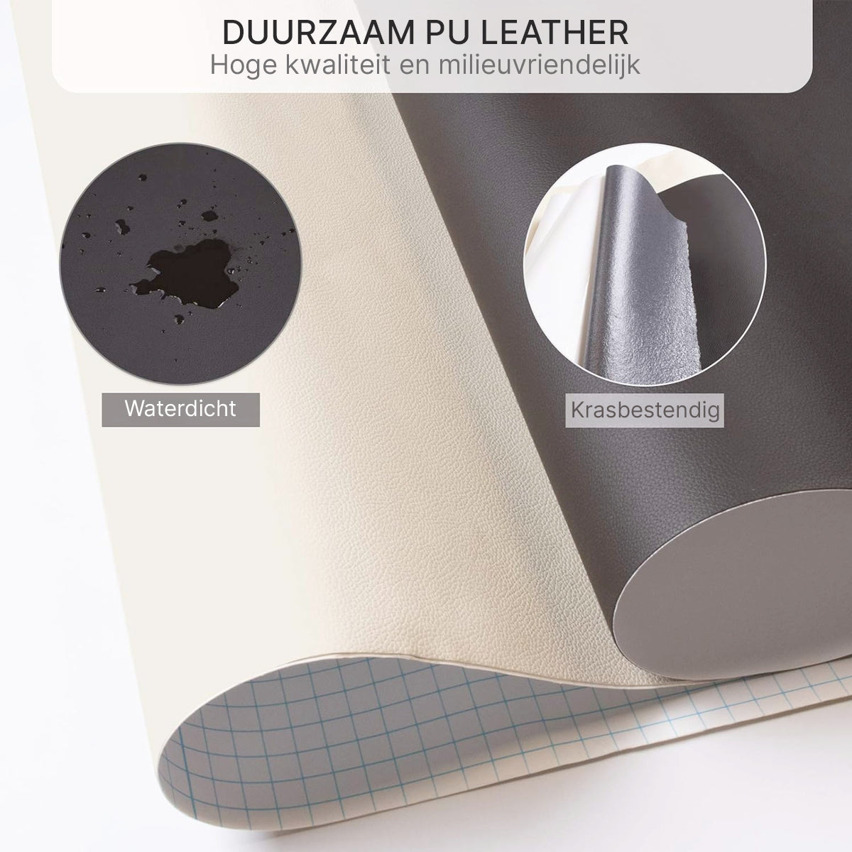 Leren Reparatiepatch Zelfklevend Waterdicht Sterk PU Leer