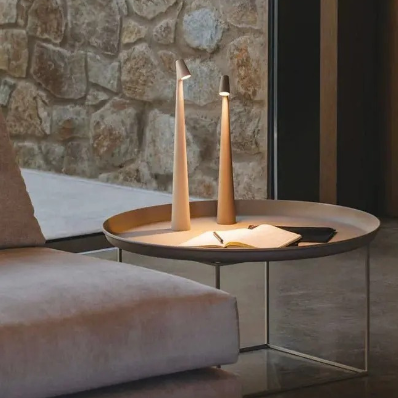 Draadloze LED Tafellamp Modern en Minimalistisch Design