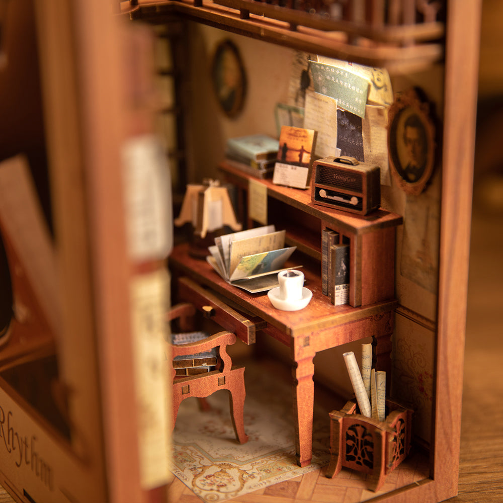 Boekhoek Kit voor Houten Boekenkast DIY