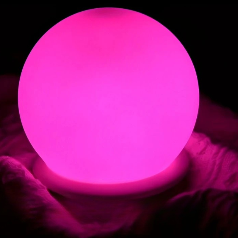 LED Nachtlampje Oplaadbaar met 8 Kleuren en Dimfunctie