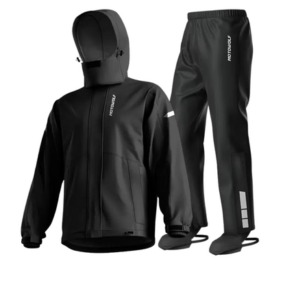 Waterdichte Motorrijder Regenpak Jas en Broek Unisex