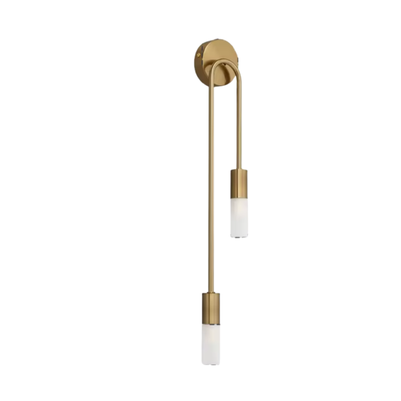 Goudkleurige Wandlamp Modern Design Dimbaar