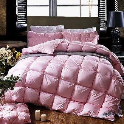 Winter Deken 100% Ganzendons Warm en Gewatteerd