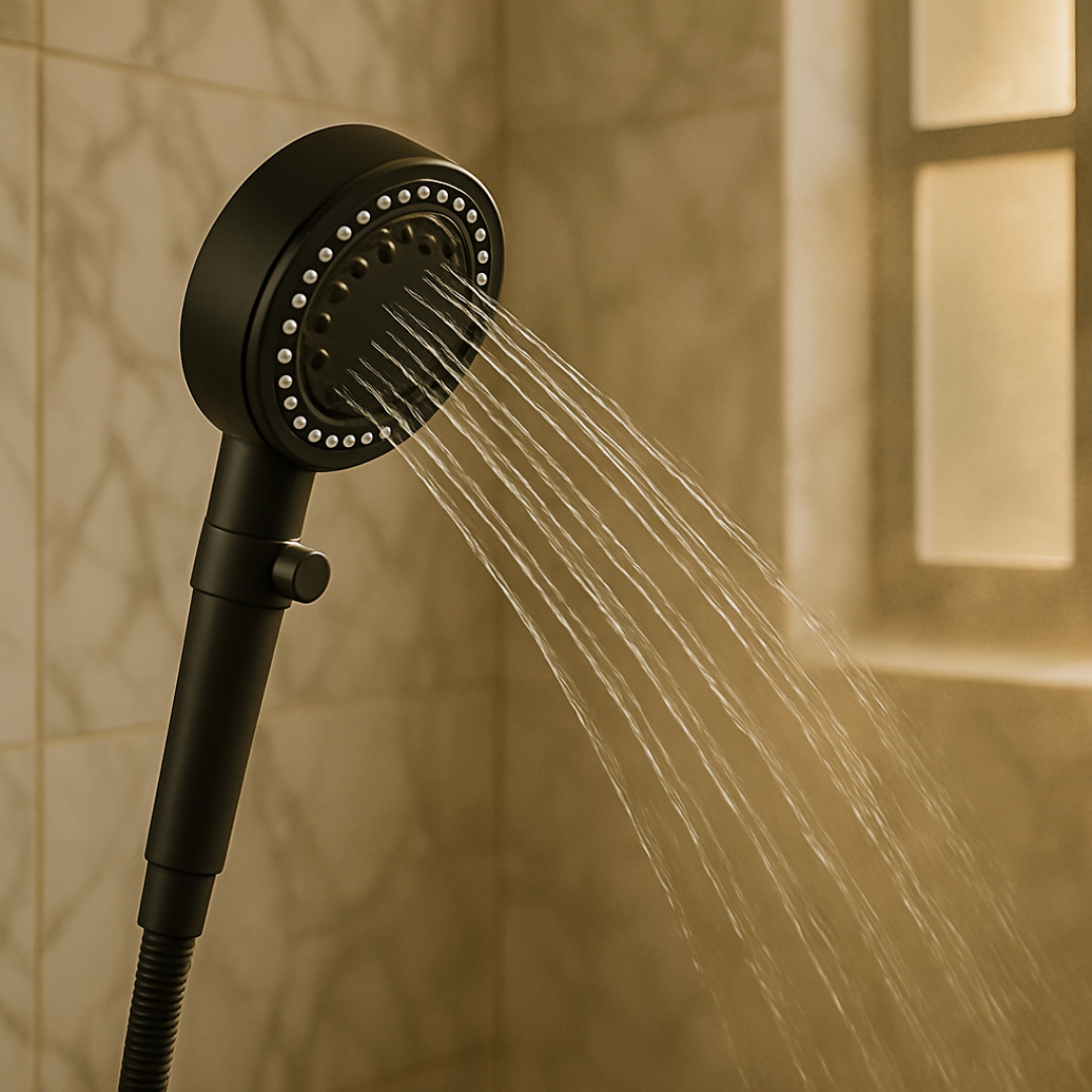 Douchekop Waterbesparend met Verstelbare Stralen