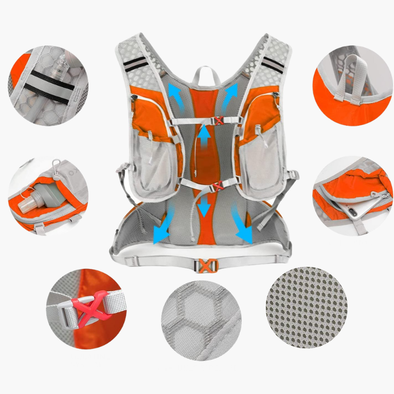 Sportrugzak Ergonomisch Comfortabel voor Sport en School