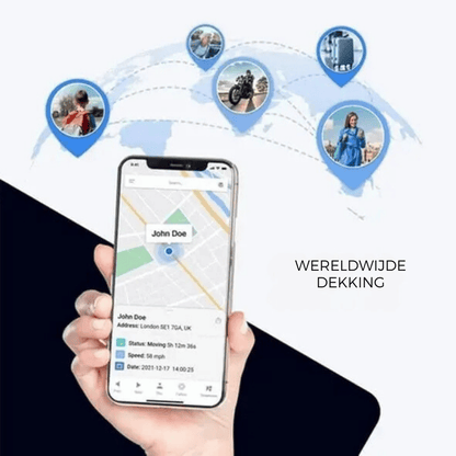 Mini GPS Tracker Set van 3 voor Auto en Sleutels