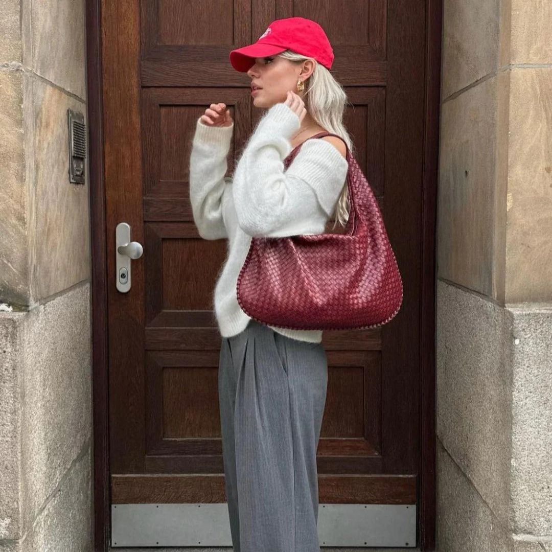 Vegan Leren Hobo Tas voor Dames Zacht en Stijlvol