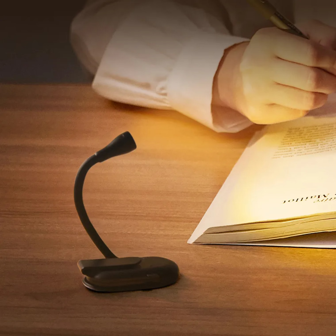 LED Leeslamp Clip-On met Flexibele Arm en Meerdere Kleuren
