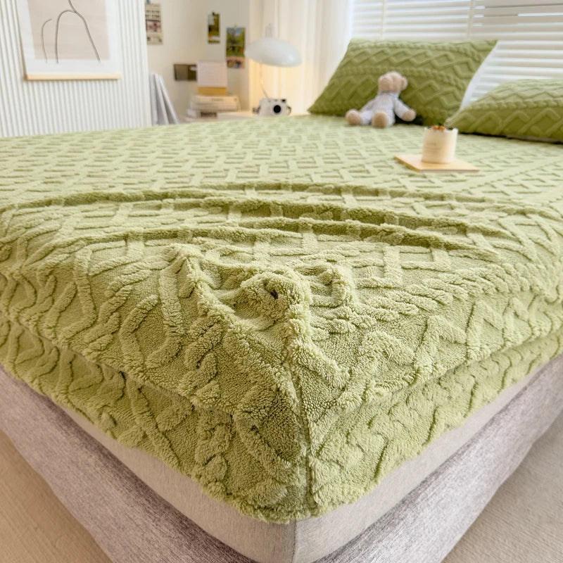 Zachte Slaapset met 2 Extra Kussenslopen Modern Ontwerp
