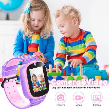 Kinderhorloge Slim met GPS en Speelfuncties
