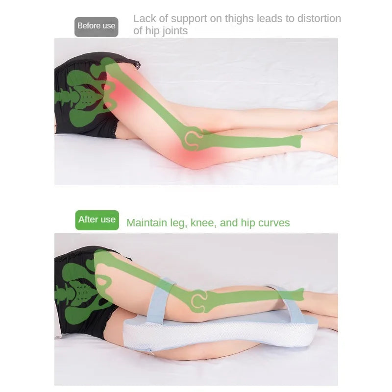 ComfortFlex™ – Multi-positie Traagschuim Been Kussen voor Optimale Ondersteuning-3
