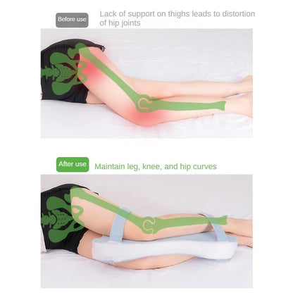 ComfortFlex™ – Multi-positie Traagschuim Been Kussen voor Optimale Ondersteuning-3