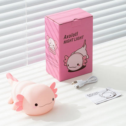 Axolotl Nachtlamp Schattig Zacht Verlichting