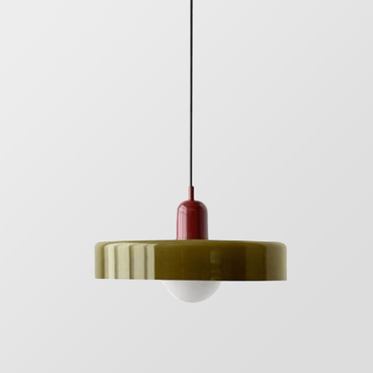 Kleurrijke Hanglamp Modern Glazen Design voor Woonkamer