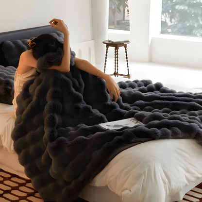 Zachte Pluche Deken Warm voor Bank en Bed