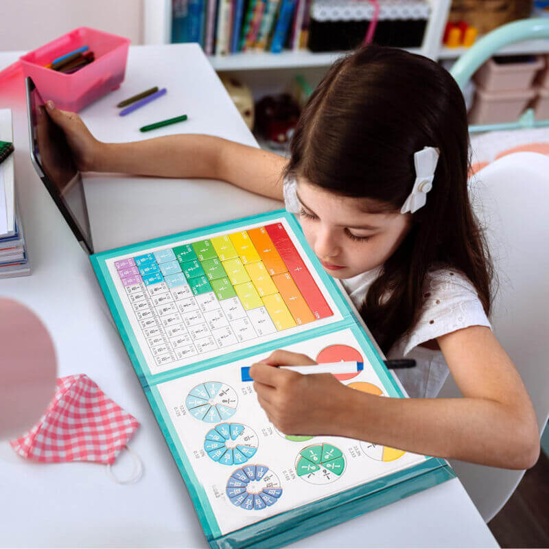Magnetische Breukenschijf voor Kinderen Leer Breuken Gemakkelijk