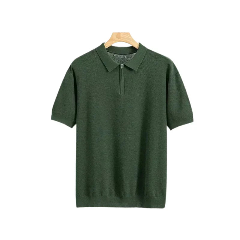 Rome™ – Heren Polo Shirt Met Ademend Mesh Voor Comfortabele Stijl-4