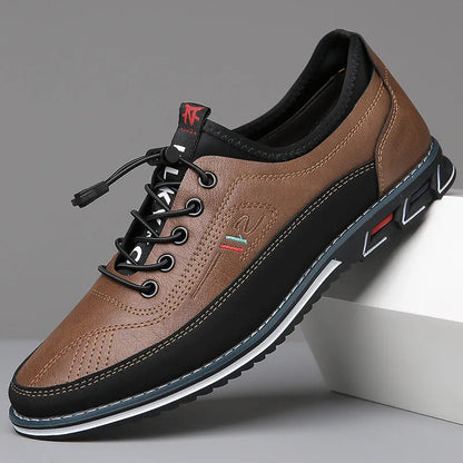 Heren Oxfordschoenen met Veters voor Werk en Dagelijks Gebruik