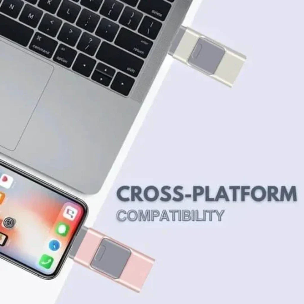 USB-C Hub 4-in-1 OTG Flashstation Adapter