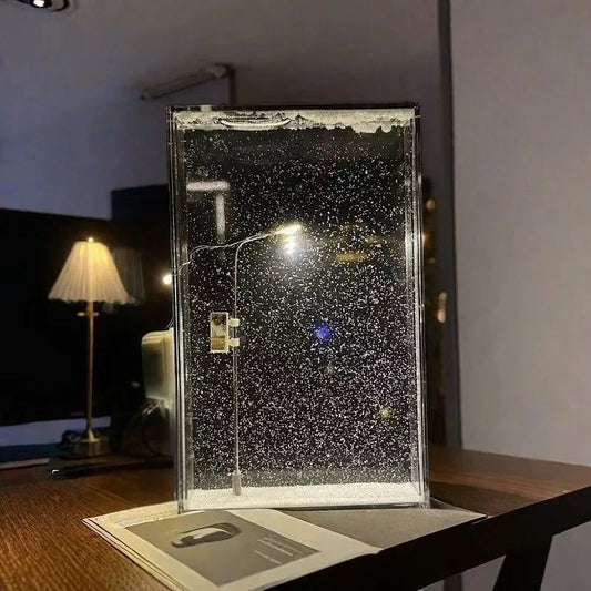 Winterse Sfeer Lamp SnowGlow voor Woonkamer - Velinix