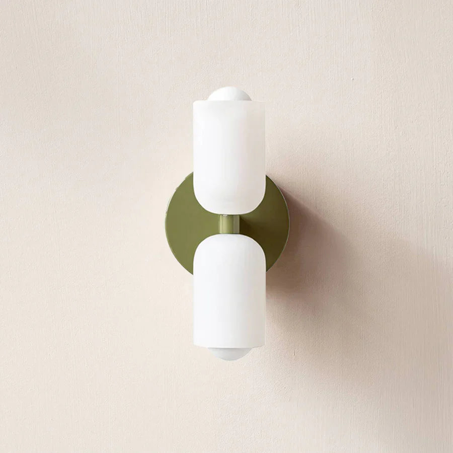 Wandlamp Acryl met Dubbele Lichtbron Warm Wit Licht