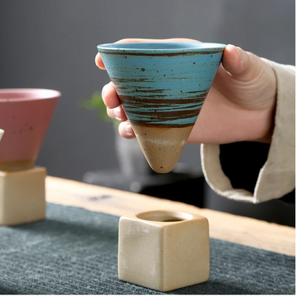 Eenvoudige Koffiekan met Aards Design voor Mindful Momenten - Velinix