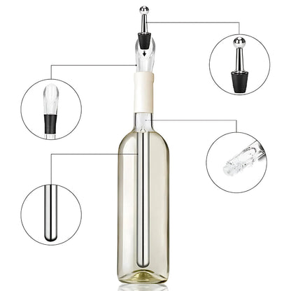Wijnkoelstick Luxe Design voor Perfecte Wijntemperatuur