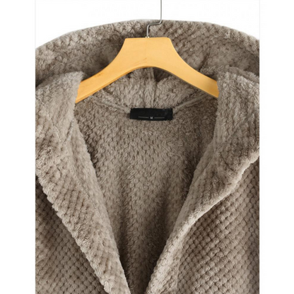 Fleecejas Met Capuchon - Elegant Snit voor Vrouw en Man