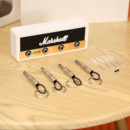 Muziek Sleutelhanger Gitaar Vorm Met Liefde Voor Muziek