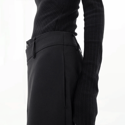 Wijde Broek Asymmetrisch Luxe Model voor Vrouw