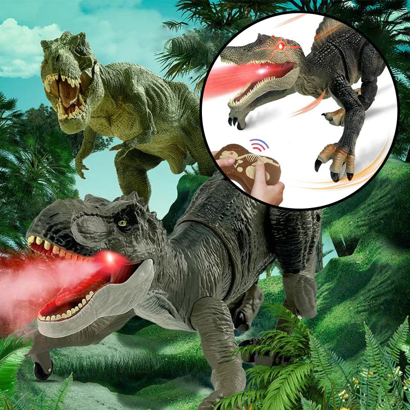 Dinosaurus Speelgoed met Afstandsbediening en Mistfunctie