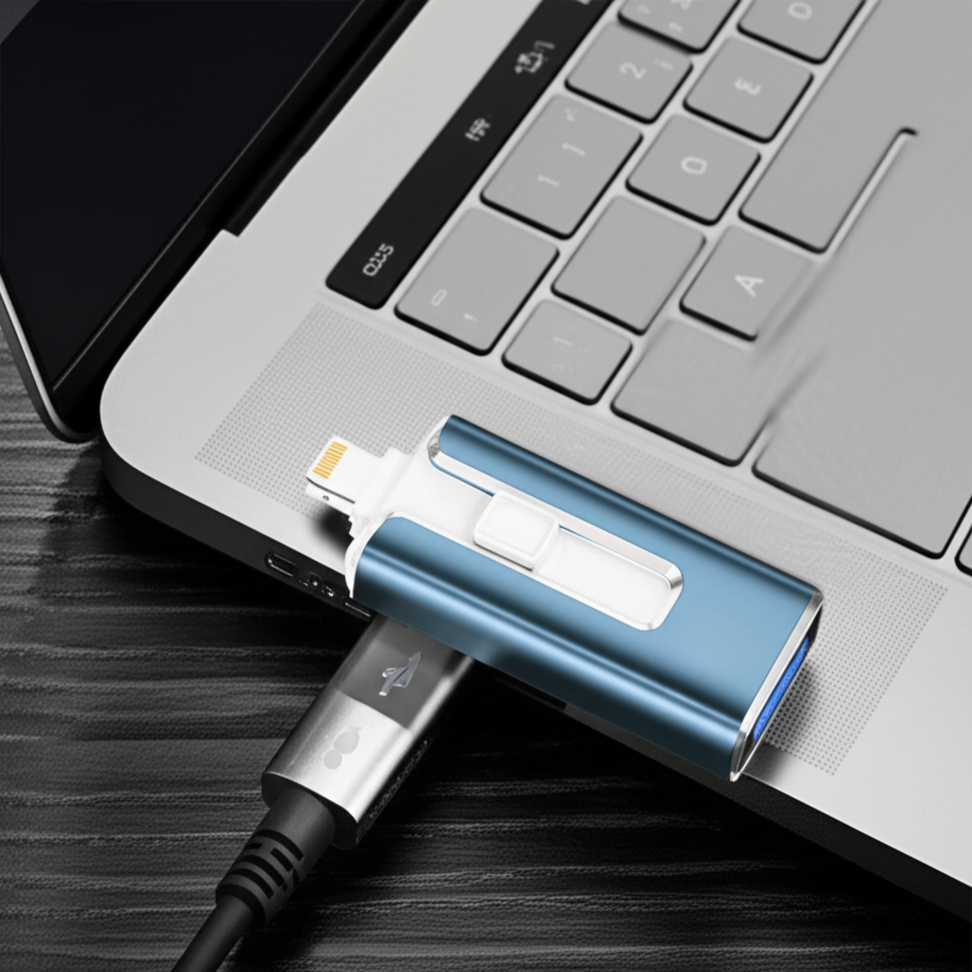 USB-Stick met Directe BestandsOverdracht Zonder Internet