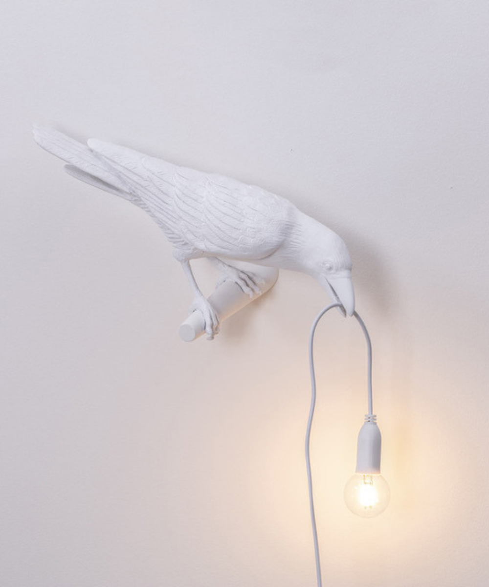 Vogel Tafellamp Unieke Kraaienlamp Dekoratie