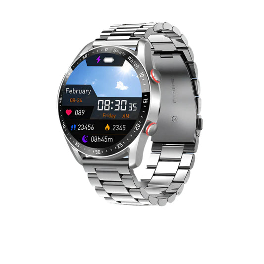 Slimme Horloge LuxuraTech HW20 Met Gratis Cadeau - Velinix