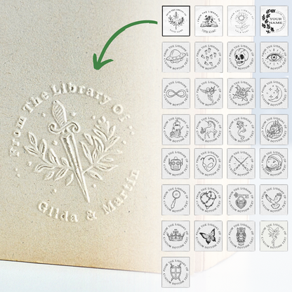 Persoonlijke Stempel Set Met Houten Handgreep
