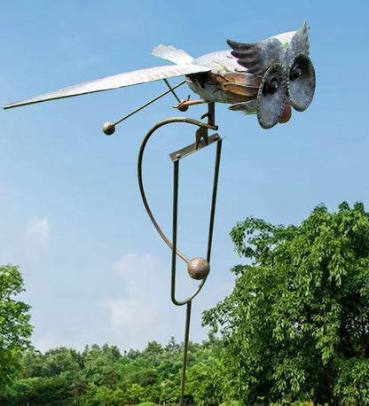 Windgenerator Vogelvormig Metaal Decoratief Tuinornament