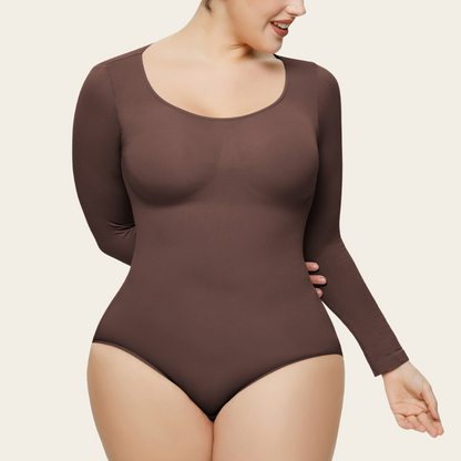Eveline™ – Dames Longsleeve Bodysuit met Sculpting Technologie en Comfort-6