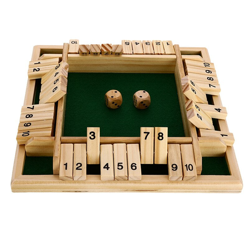 Bordspel met Dobbelstenen en Flappen voor Gezellige Spelmomenten