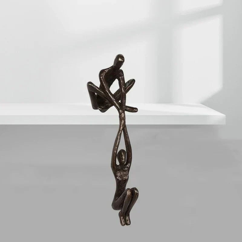 Romantische Liefdes Sculptuur Beeldje voor Huisdecoratie