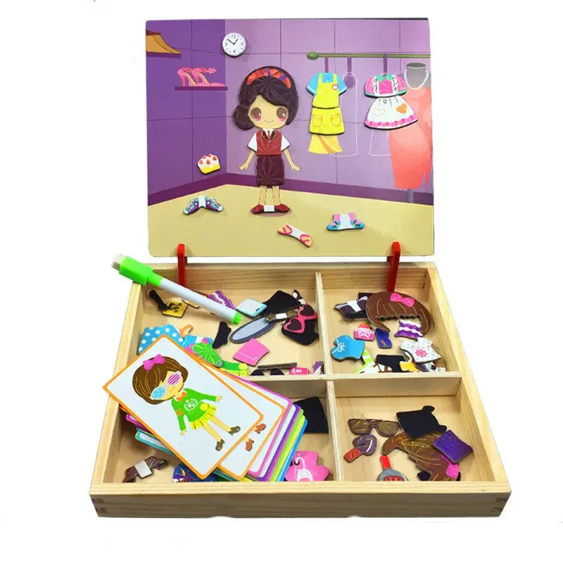 Magnetische Puzzel 3D Bouwspeelgoed voor Kinderen