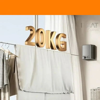 Ingebouwd Droogrek Staal Retractable en Ruimtebesparend