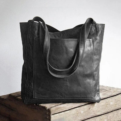 Luxe Lederen Handtas voor Vrouw Mode