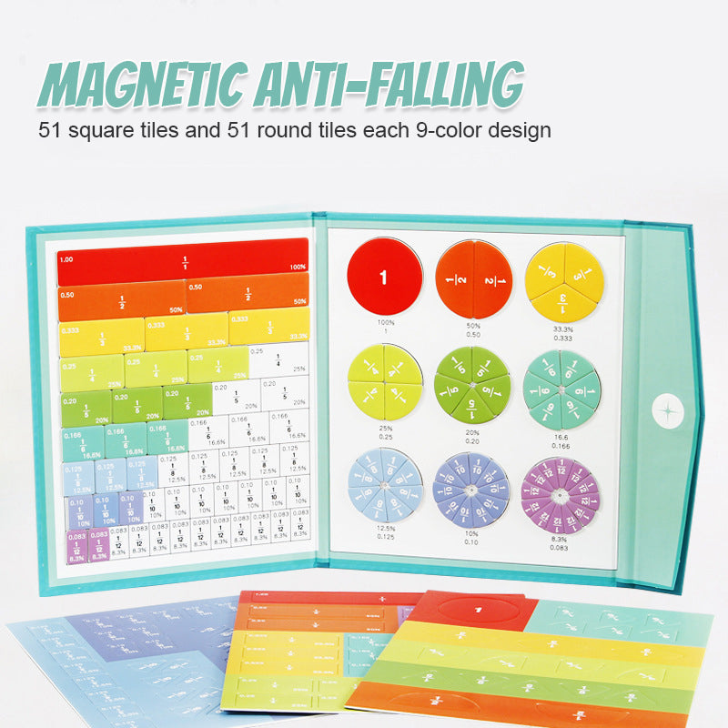 Magnetische Breukenschijf voor Kinderen Leer Breuken Gemakkelijk