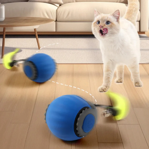 Interactieve Kat Speelbal Rollende Activiteit voor Katten