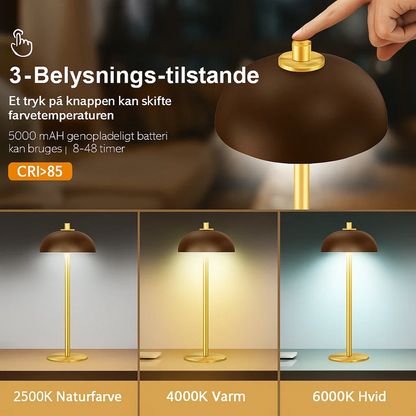 Draadloze Tafellamp met Aanraakbediening Dimbaar LED Licht