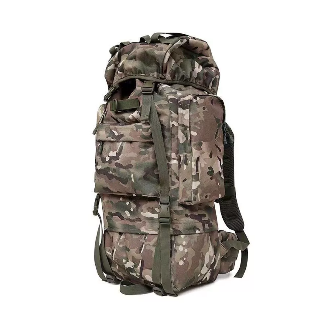 Grote Waterbestendige Rugzak 70L voor Backpacken en Reizen
