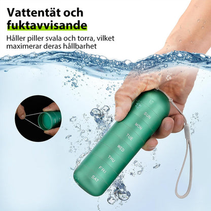 Reisdraagbare Pillendoos 7 Dagen Waterproof