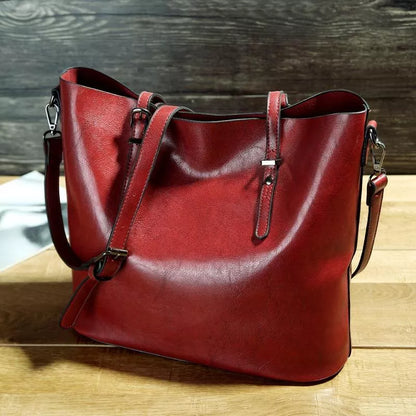 Crossbody Tas voor Dames Lederlook Camel Kleur