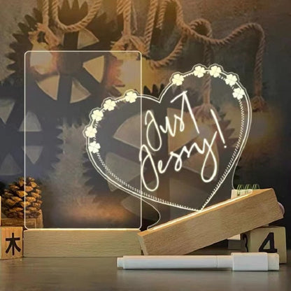Nachtlampje Met Klei Bord Creatief Design